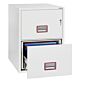 Phoenix World Class Vertical Fire File Fs2252k 2 Drawer Filing Cabinet With Key Lock