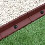 Flexible Lawn Edging Terracotta 1.2m X 50