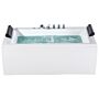 Bath White With Silver Sanitary Acrylic Single 172 X 83 Cm Freestanding