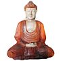 Hand Carved Buddha Statue (hand Down) - 30cm