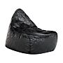 Teardrop Drop Bean Bag Chair Beanbag Black Gaming Chair