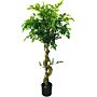 Artificial Ficus Tree With Twisted Trunk 137cm