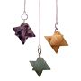 Merkaba (star) Pendulums - (assorted)