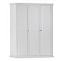 Paris Wardrobe With 3 Doors In White