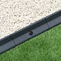 Flexible Lawn Edging Grey 1.2m X 8