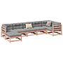 Vidaxl 7 Piece Garden Sofa Set Solid Wood Douglas Fir