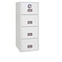 Phoenix World Class Vertical Fire File Fs2254e 4 Drawer Filing Cabinet With Electronic Lock