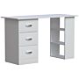 Mason Computer Desk, White