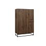 Houston 4 Door Wardrobe Walnut