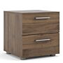 Pepe Bedside 2 Drawers In Walnut