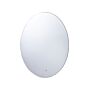 Wall Mirror With Led Silver Oval 60 X 80 Cm Rectangular Illuminated Anti Fog System