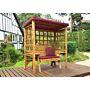 Wentworth Two Seat Arbour - Burgundy