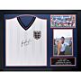 England Fa 1986 Lineker Signed Shirt (framed)