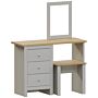 Arlington Dressing Table Set, Grey