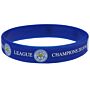 Leicester City Fc Premier League Champions Silicone Wristband