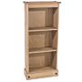 Corona Low Narrow Bookcase