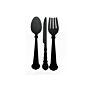 Black Three Piece Cutlery Wall Chalkboards 122cm