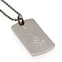 Tottenham Hotspur Fc Engraved Dog Tag & Chain