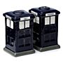 Novelty Ceramic Police Box Salt And Pepper Set