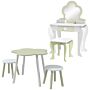 Zonekiz 5 Pcs Kids Furniture Set Flower Design For 3-5 Years