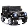 Homcom Compatible 12v Battery-powered Kids Electric Ride On Car Mercedes Benz G500 Toy With Parental Remote Control Music Lights