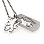 Chelsea Fc Cut Out Lion Dog Tag & Chain