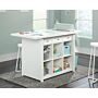 Craft Work Table/island Soft White