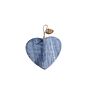 Grey Heart Chopping Board 24x26cm