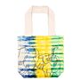 Tye-dye Cotton Bag (6oz) - 38x42x12cm - Elephants - Multi - Natural Handle