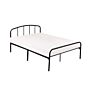 Milton 4.0ft Small Double Bed Black