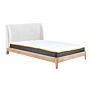 Halfden King Bed White