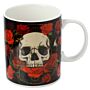 Skulls & Roses Porcelain Mug