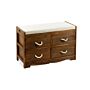 Revesby 4 Drawer Storage Bench 76 X 33 X 51 Cm