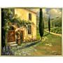 Scenic Italy Iv By Allayn Stevens - Framed Canvas