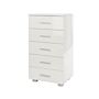 Lido 5 Narrow Chest Of Drawers