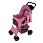 Pet Stroller With Rain Cover – Pink