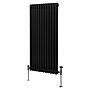 Traditional 2 Column Radiator - 1500 X 562mm - Black