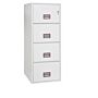 Phoenix World Class Vertical Fire File Fs2254k 4 Drawer Filing Cabinet With Key Lock