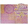 Area Rug Multicolour Wool 140 X 200 Cm Oriental Pattern