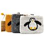 Natural Felt Zipper Pouch - Cute Penguin - Assorted