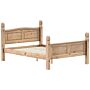 Corona Double Bed, High Foot End