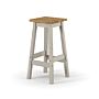 Corona Grey Live Edge High Breakfast Stools (pair)