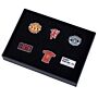 Manchester United Fc 6pc Badge Set