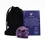 Gemstone Lrg Skull - Amethyst- 50x40x30mm