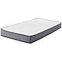 Pocket Spring Mattress White Fabric Super Eu Small Single Medium Firm