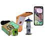 Green Feathers Bird Feeder Camera Bundle With Wifi Connection