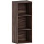 Oxford 3 Tier Cube Bookcase, Walnut