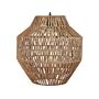 Pendant Lamp Natural Rope Cord Hand Woven Wicker Shade Ceiling Light