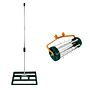 50cm Lawn Leveller & Aerator – Green