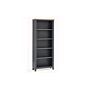 Bordeaux Tall Bookcase Dark Grey